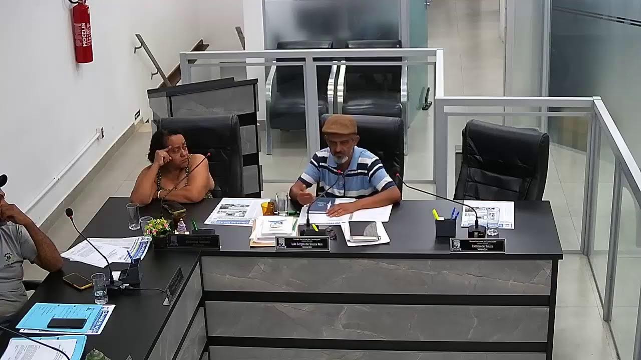 Transmissão ao vivo da Reunião de Comissões da Câmara Municipal de Cambuquira/MG - 18/02/2026.