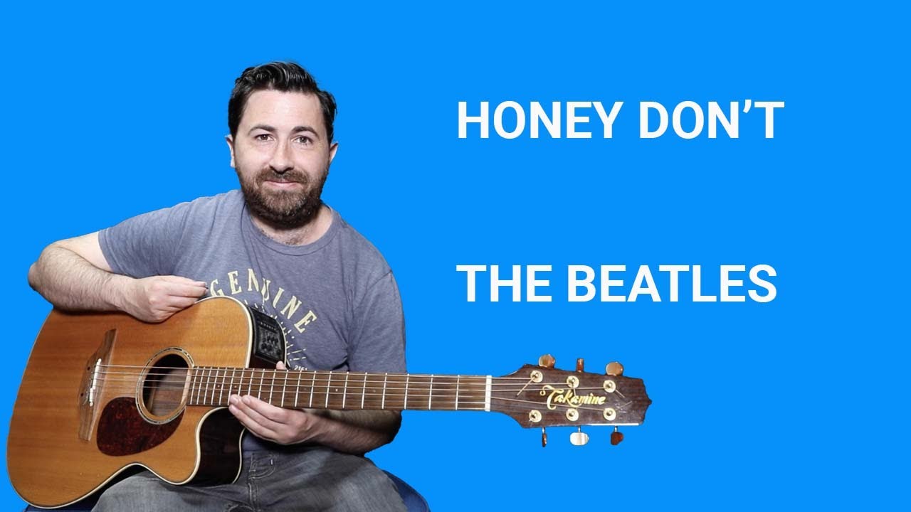 How to play Honey Don't (The Beatles) | Guitar Lesson