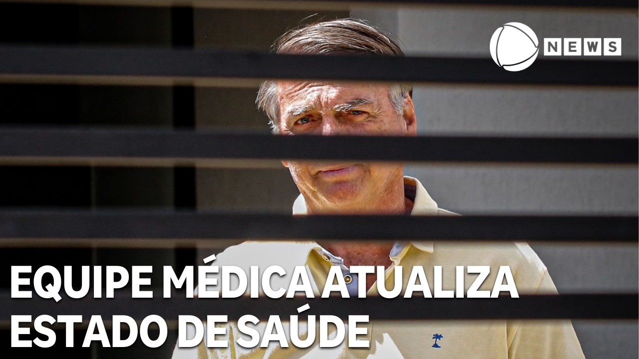 Equipe médica atualiza situação de saúde de Jair Bolsonaro
