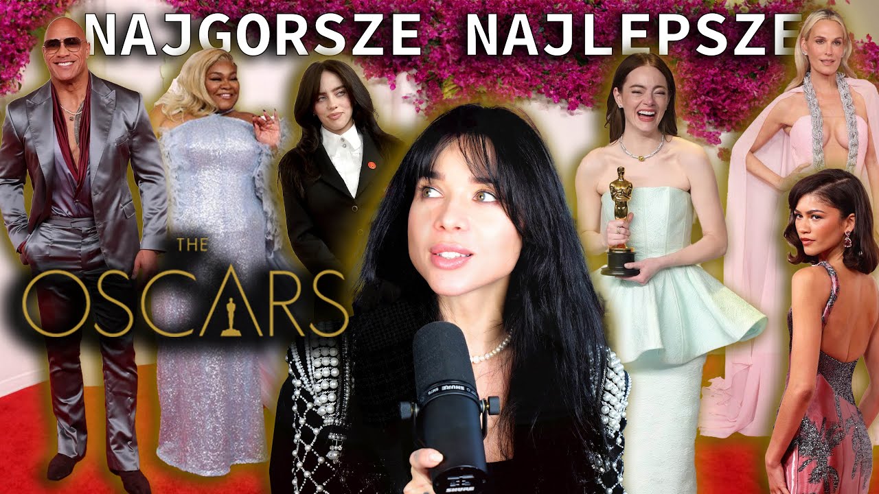 NAJGORSZE I NAJLEPSZE stylizacje - Oscary 2024 czerwony dywan