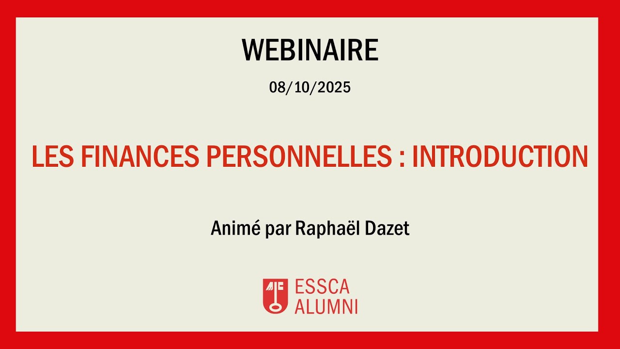 Club finance : Introduction sur les finances personnelles