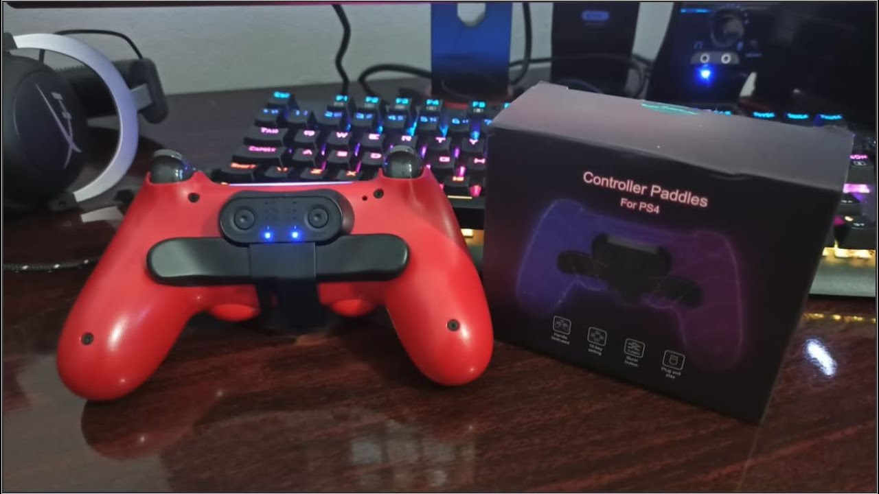 BOTÃO TRASEIRO PS4 BARATO - COMO CONFIGURAR
