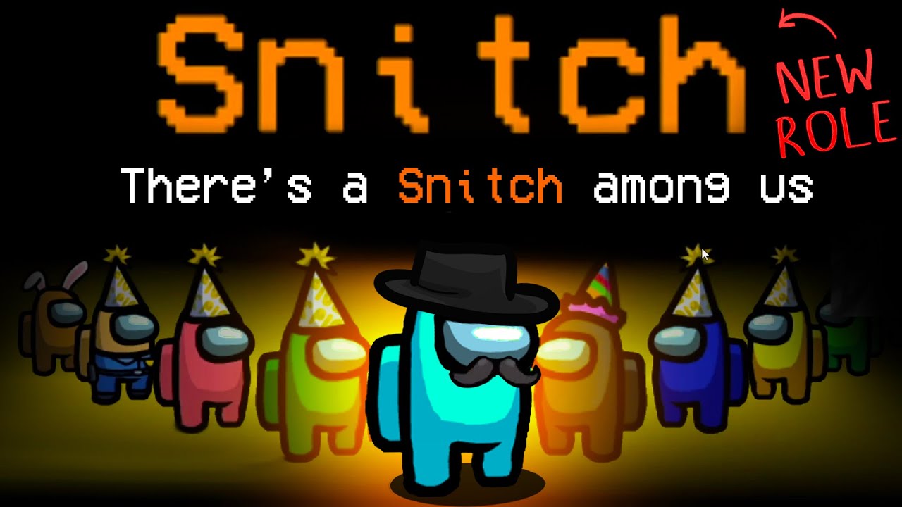 the biggest 15,200 IQ SNITCH in the Among Us universe...? (custom mod)