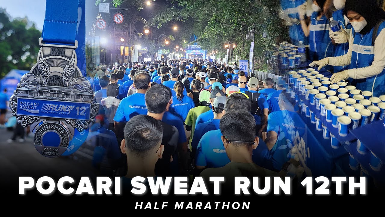 Lari Half Marathon di Pocari Sweat Run 12th 2025 Bandung | Lari Keliling Kota Bandung