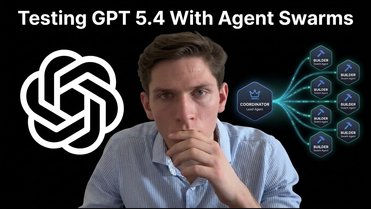 Testing GPT 5.4 With Agent Swarms In BridgeSpace