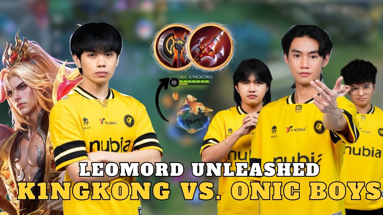K1NGKONG GAMEPLAY | LEOMORD UNLEASHED | K1NGKONG VS. ONIC BOYS