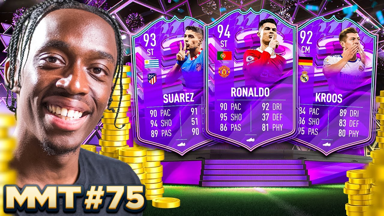 FUT BIRTHDAY IS HERE!🎂  TRYING 94 RONALDO, 93 SUAREZ & 92 KROOS 😍  MMT EP #76