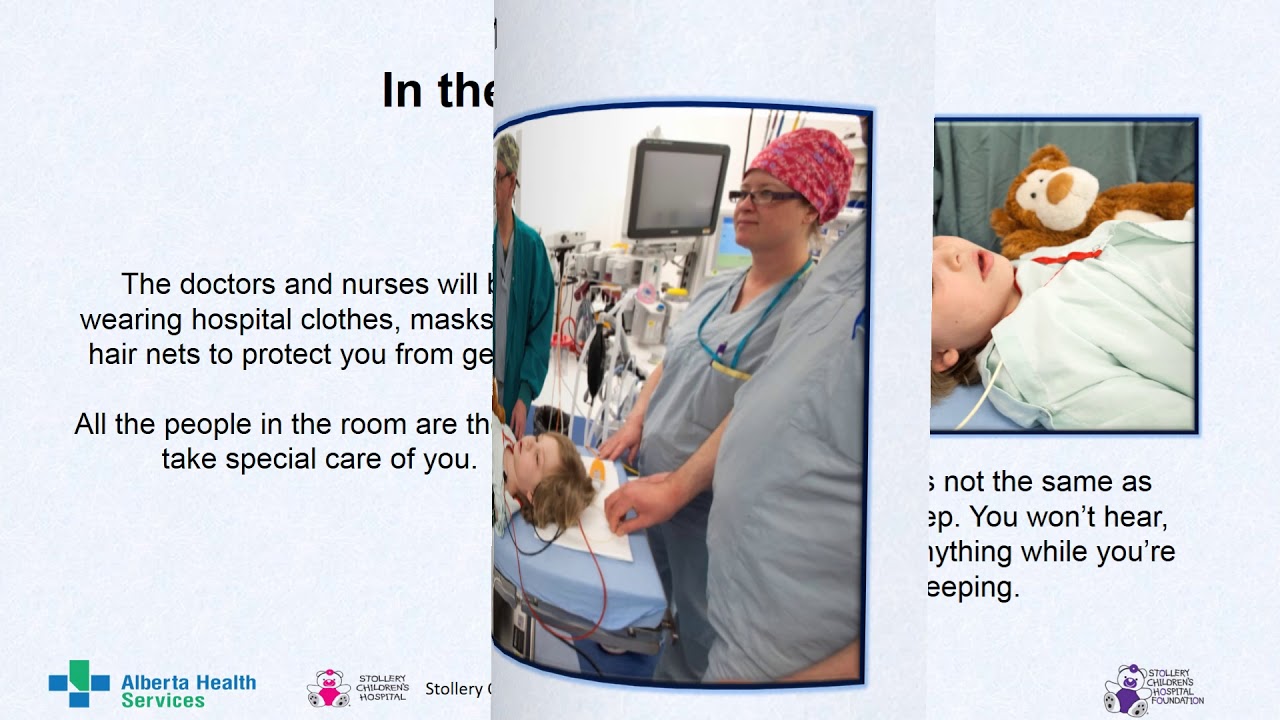 My Day Surgery Operation at the Stollery Children’s Hospital