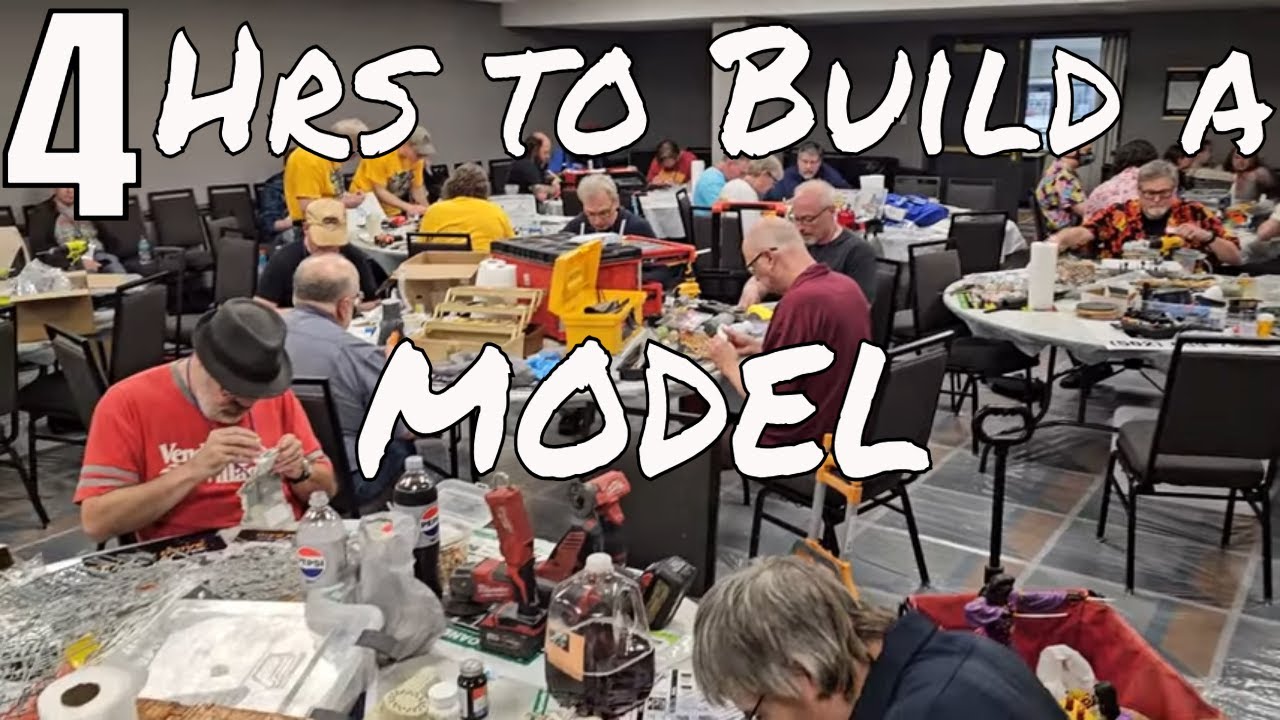 Iron Modeler "4 Hrs to BUILD a Model" WonderFest 2025