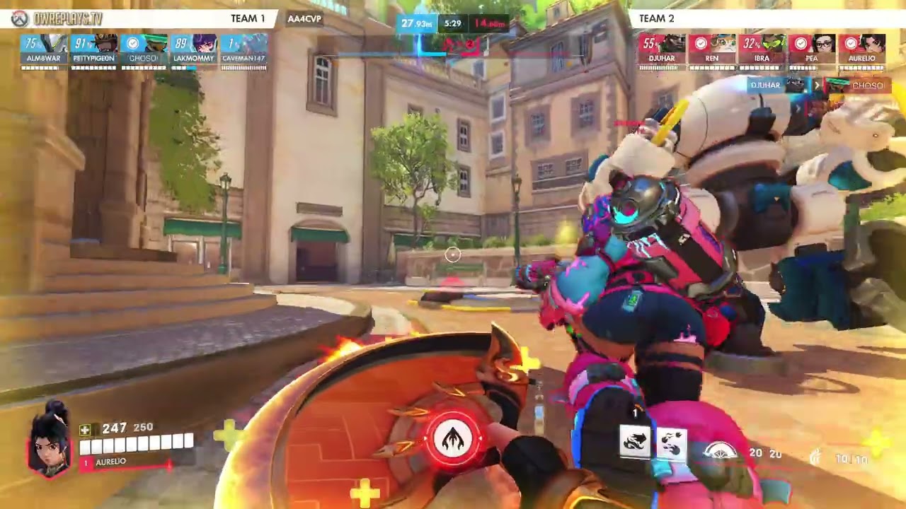 Anran Gameplay 2 by AURELIO — Overwatch Replay AA4CVP