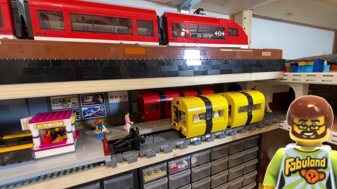 2ⁿᵈ metro station in the LEGO city of Brickostan