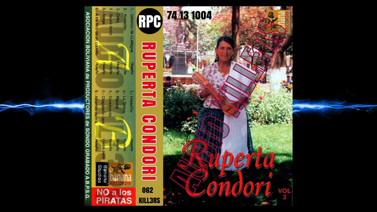 🇧🇴🇧🇴 RUPERTA CONDORI Y CERVANDO CACERES DEL AÑO 97 MATERIAL VERSIÓN ORIGINAL CD ▶️