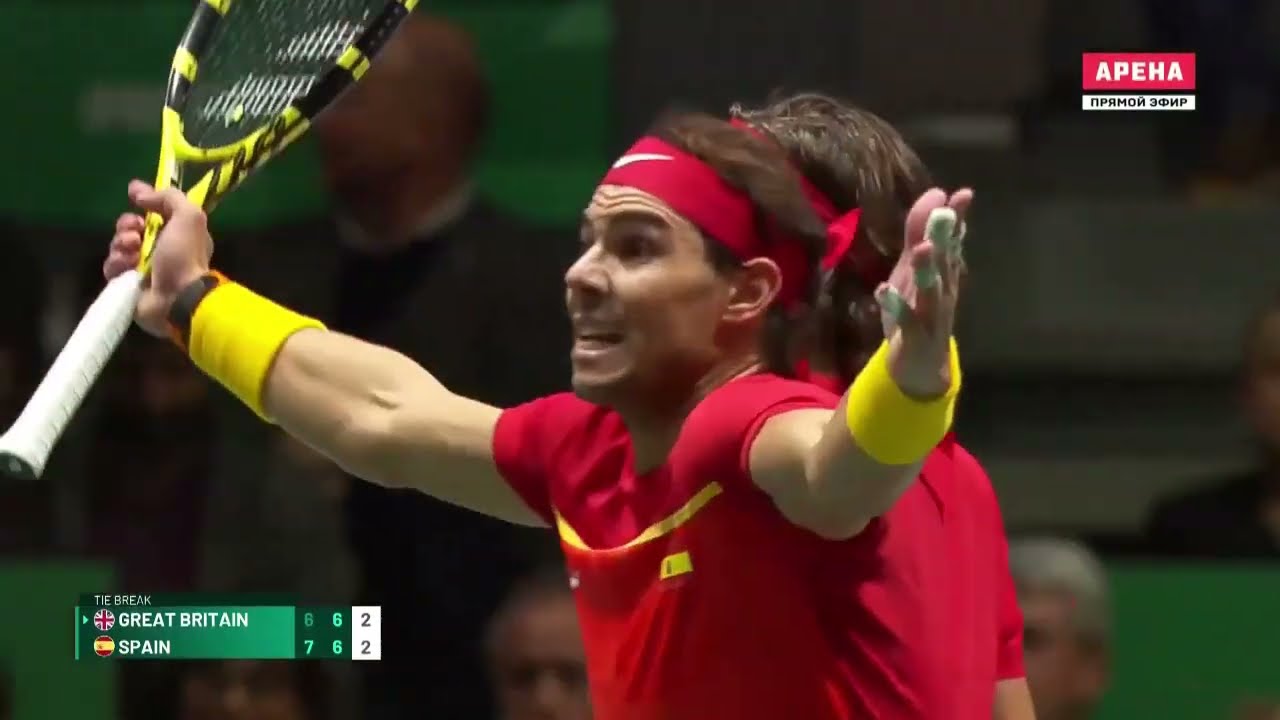 Insane Nadal/Lopez Doubles Match vs. Murray/Skupski - Davis Cup 2019 (HD)