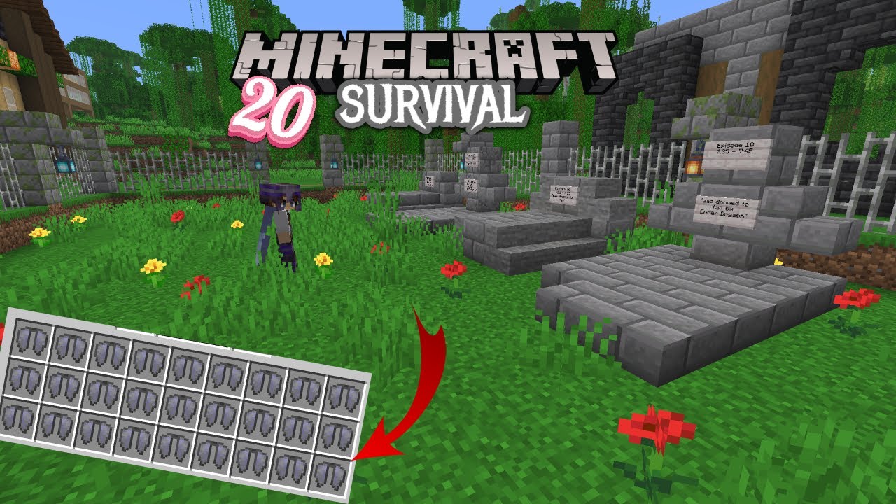 lotting the end & graveyards | Minecraft Survival | EP 20