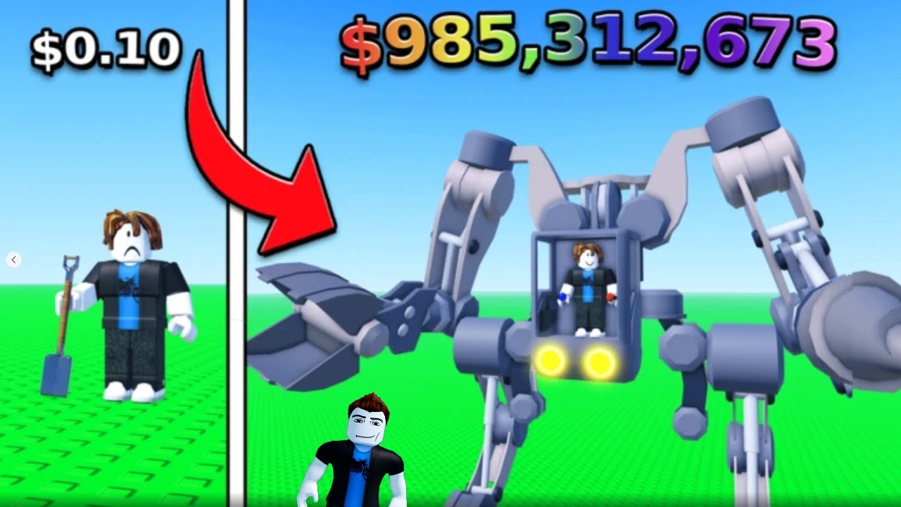 Nach Schätzen zu graben um REICH zu werden!!💸 (Roblox Mining Simulator)