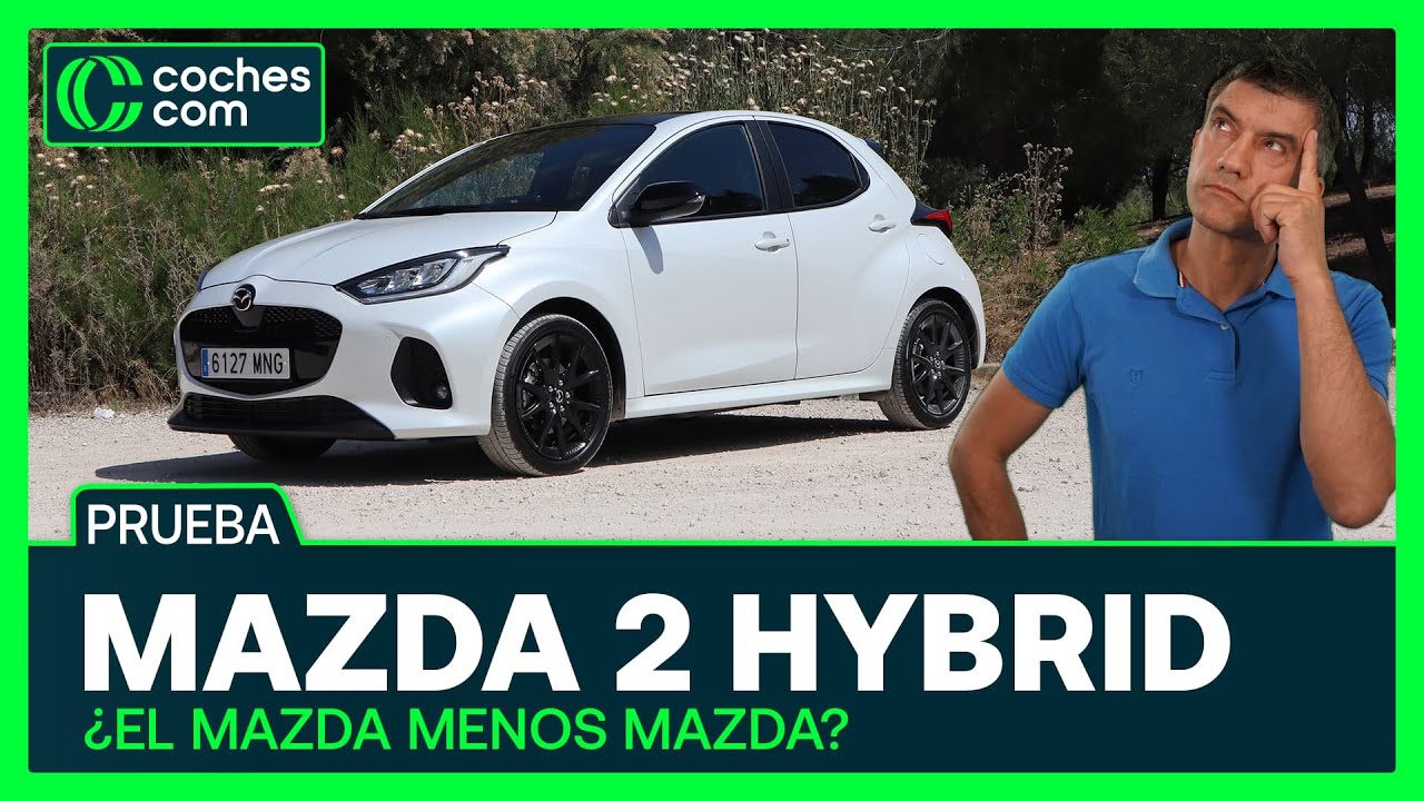Mazda 2 2024 | ¿Sólo Toyota sabe hacer híbridos racionales? | Prueba | Review coches.com