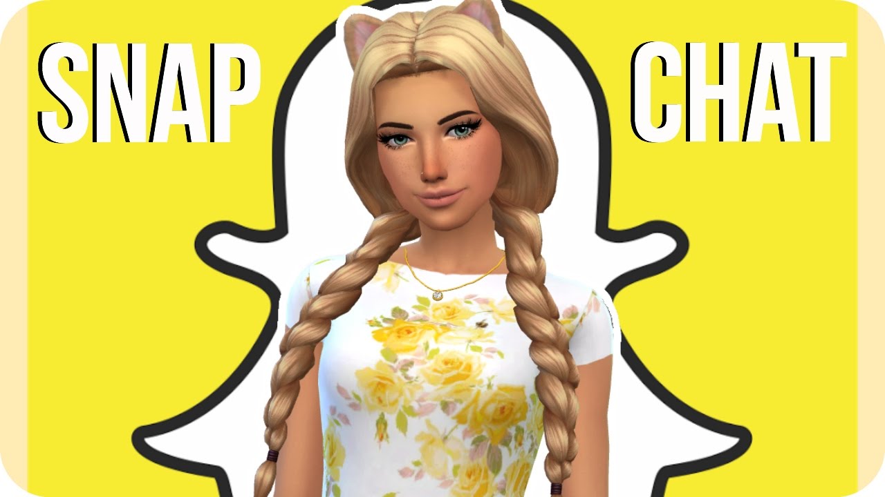 Sims 4 Create A Sim | Social Media Sims - Snapchat