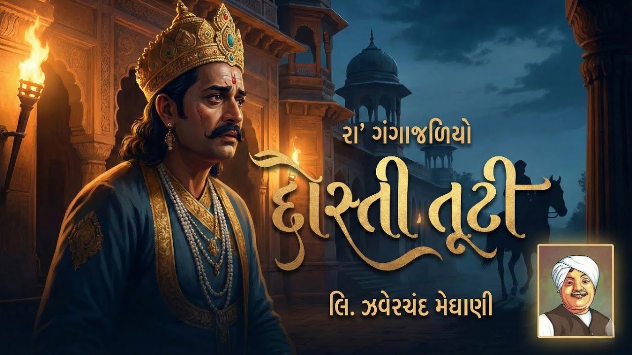 દોસ્તી તૂટી | રા'ગંગાજળિયો | હૃદયસ્પર્શી ગુજરાતી નવલકથા | ઝવેરચંદ મેઘાણી | જુનાગઢ નો રાજા