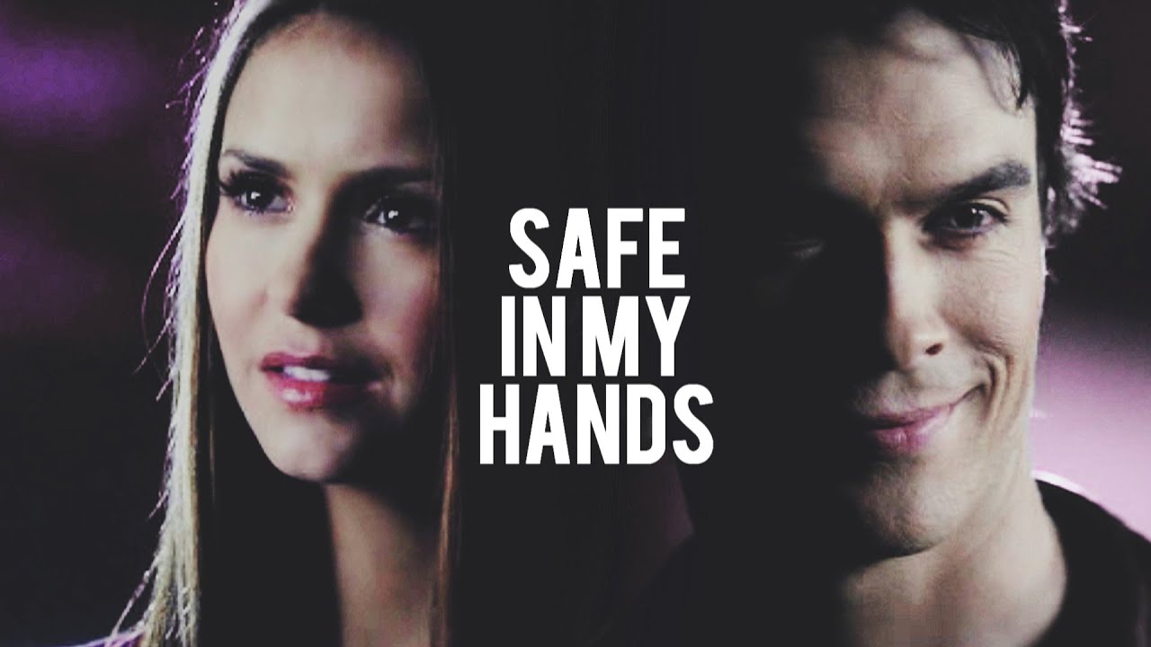 Damon + Elena | Safe in my hands.