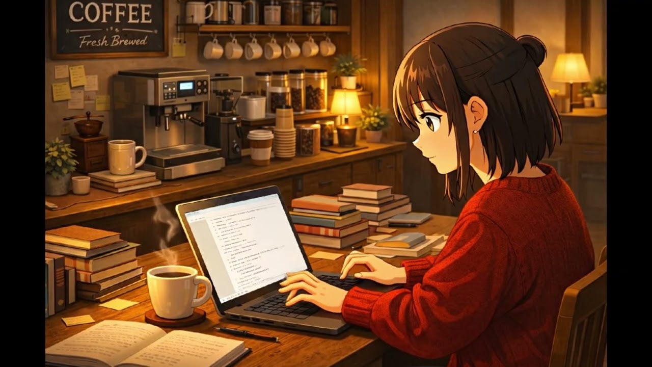 Lofi Focus Workspace 📂 Chill Beats for Study & Deep Work