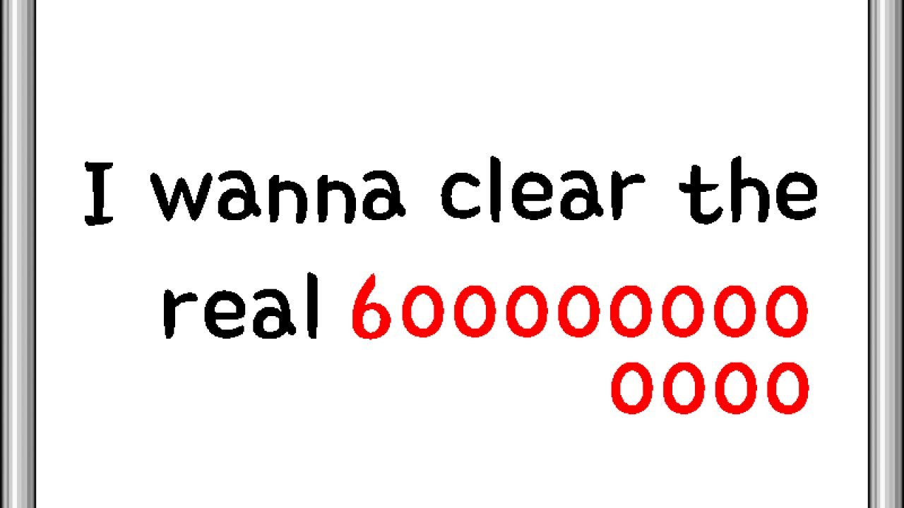I wanna be the six trillion
