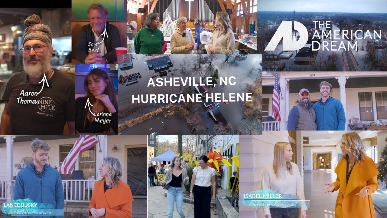 What's happening in Asheville after Hurricane Helene? #hurricanehelene #hurricane #asheville