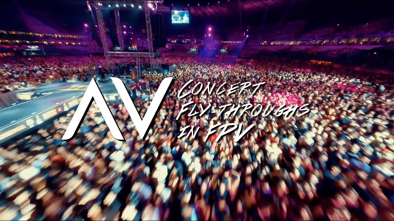 DroneTV - Concert Fly-Throughs in FPV