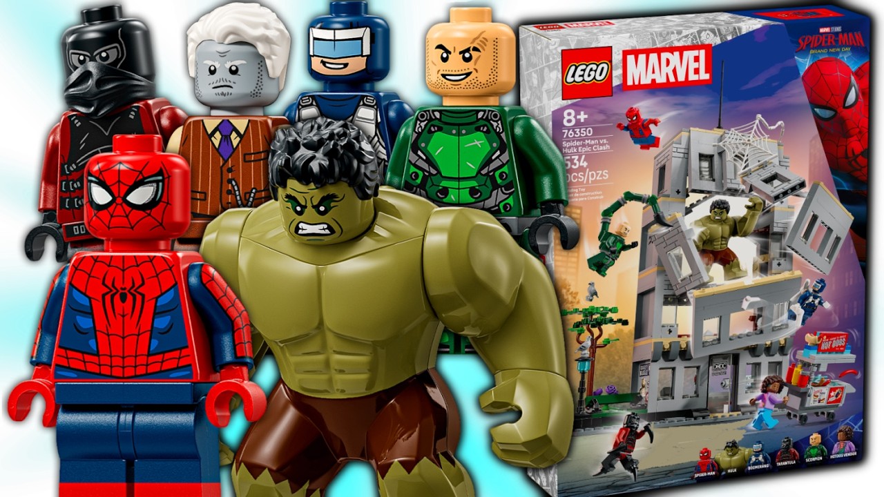LEGO Spider-Man BRAND NEW DAY Sets!