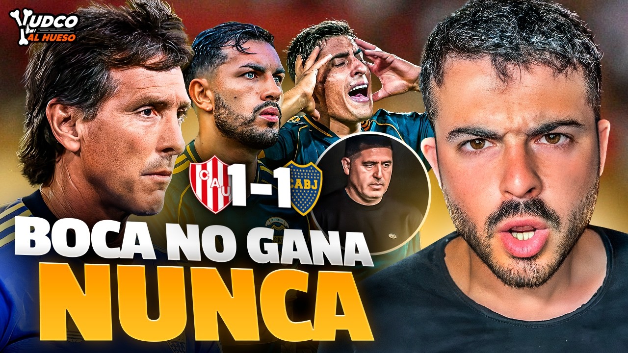 ¡ÚBEDA, ESTO NO ES BOCA UNIDOS! 🔥 Boca EMPATÓ 1-1 vs Union, GANÓ 1 de 7 y RIQUELME debe que ECHARLO