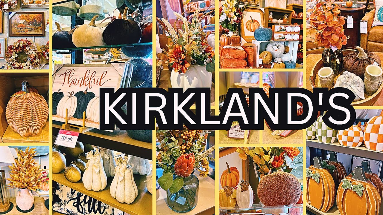 KIRKLAND'S FALL 2025 SHOP WITH ME!! PLUS BONUS HALLOWEEN DECOR!!
