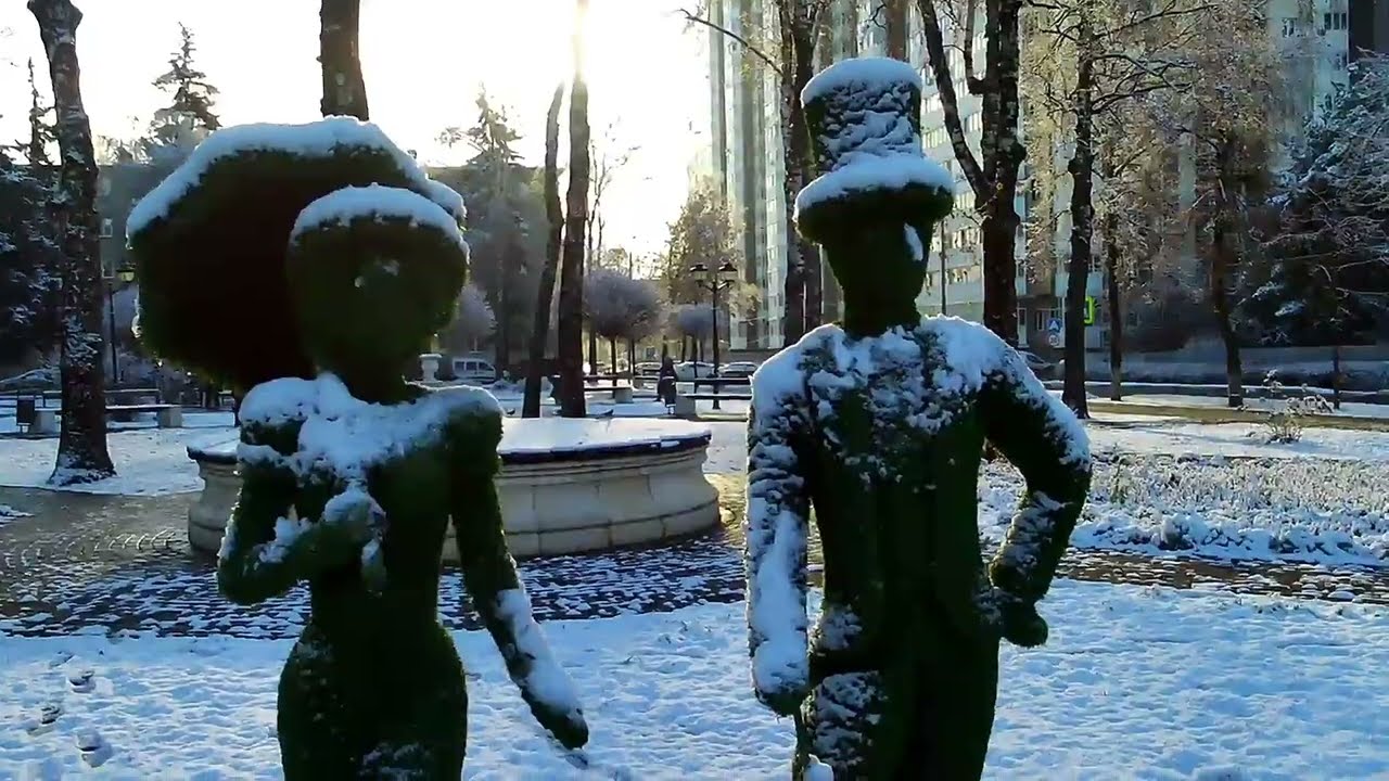Первый снег (Видеозарисовка, 23 11 2025)