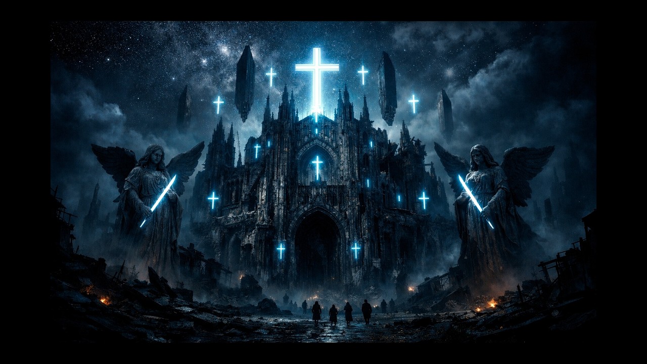 Dark Ambient for Sleep † 3 Hours 🏛 The Hidden Sanctuary (Dark Fantasy Ambient Music) F0010