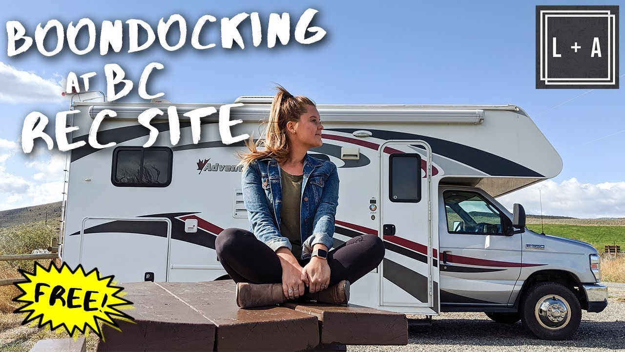 FREE Camping in our Class C RV - Explore British Columbia
