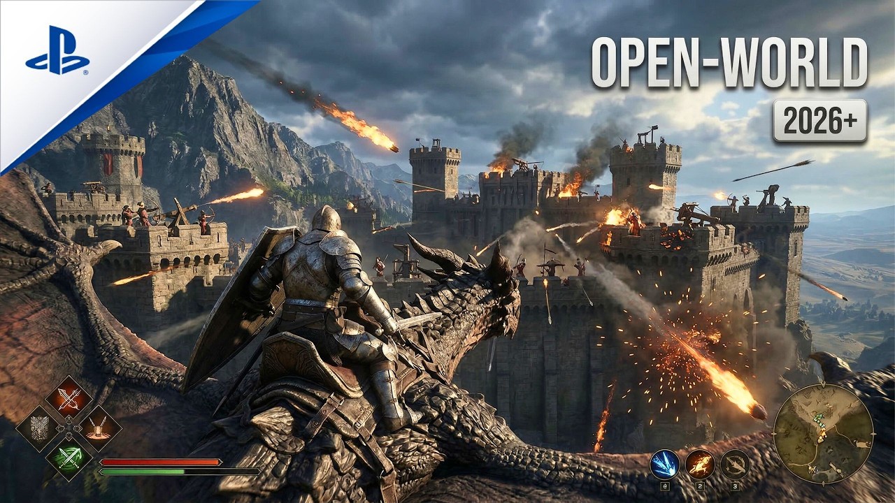 TOP 18 Open World PS5 Games Coming in 2026 | New Trailers 4K