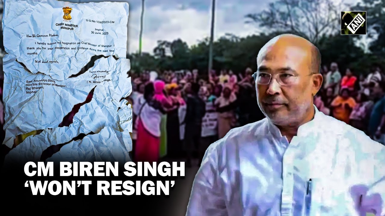 Biren Singh doubles down, refutes rumours of his resignation