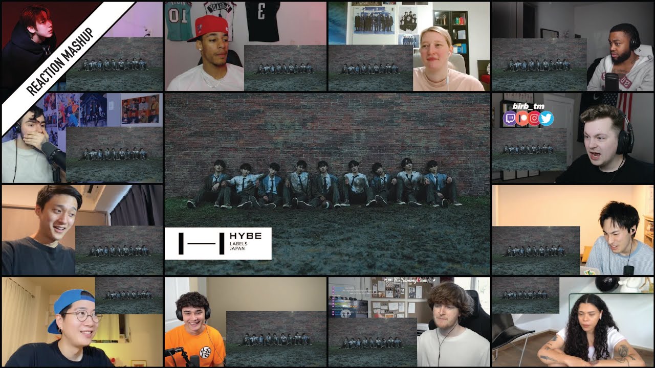 '​​&TEAM 'FIREWORK' Official MV’ reaction mashup