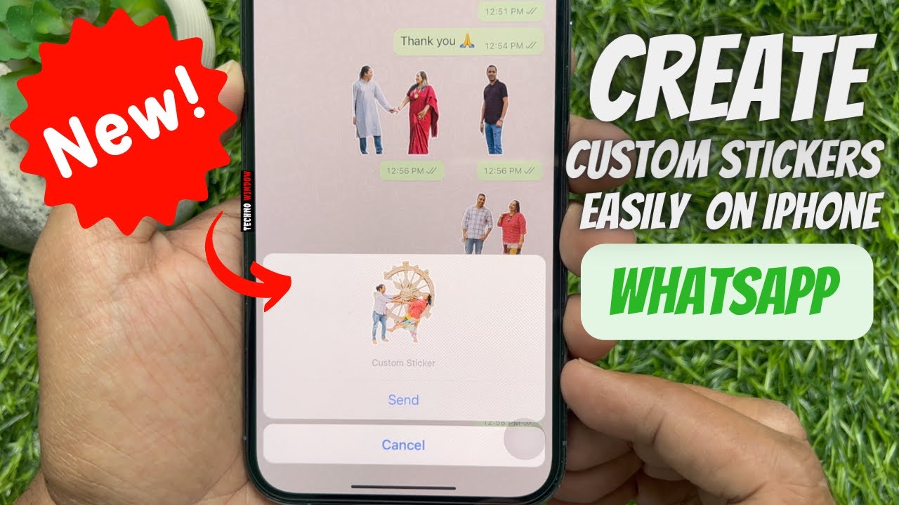 How to Create your own WhatsApp Stickers with iPhone | Whatsapp Sticker New Update