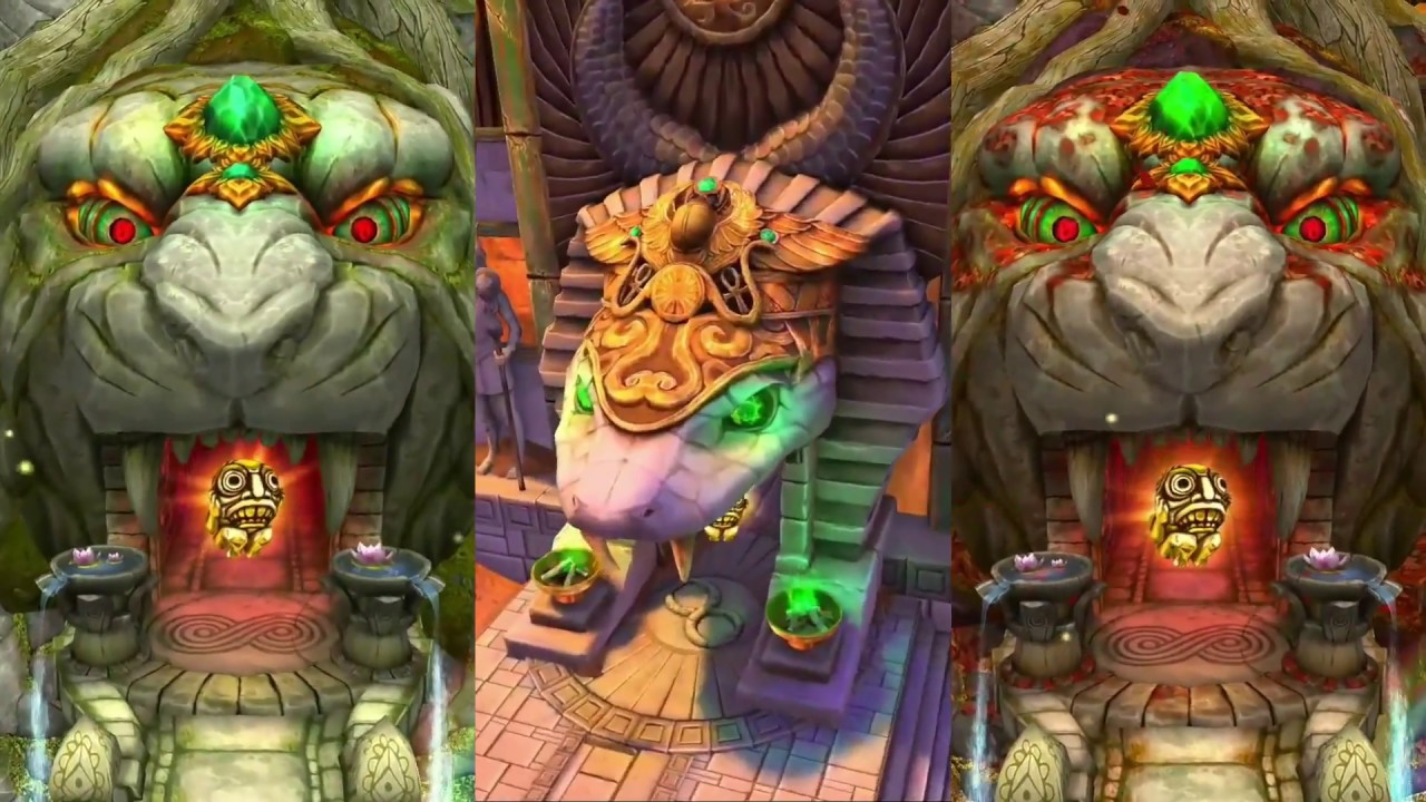 Lost Jungle VS Blazing Sands VS Jungle Fall Temple Run 2 YaHruDv
