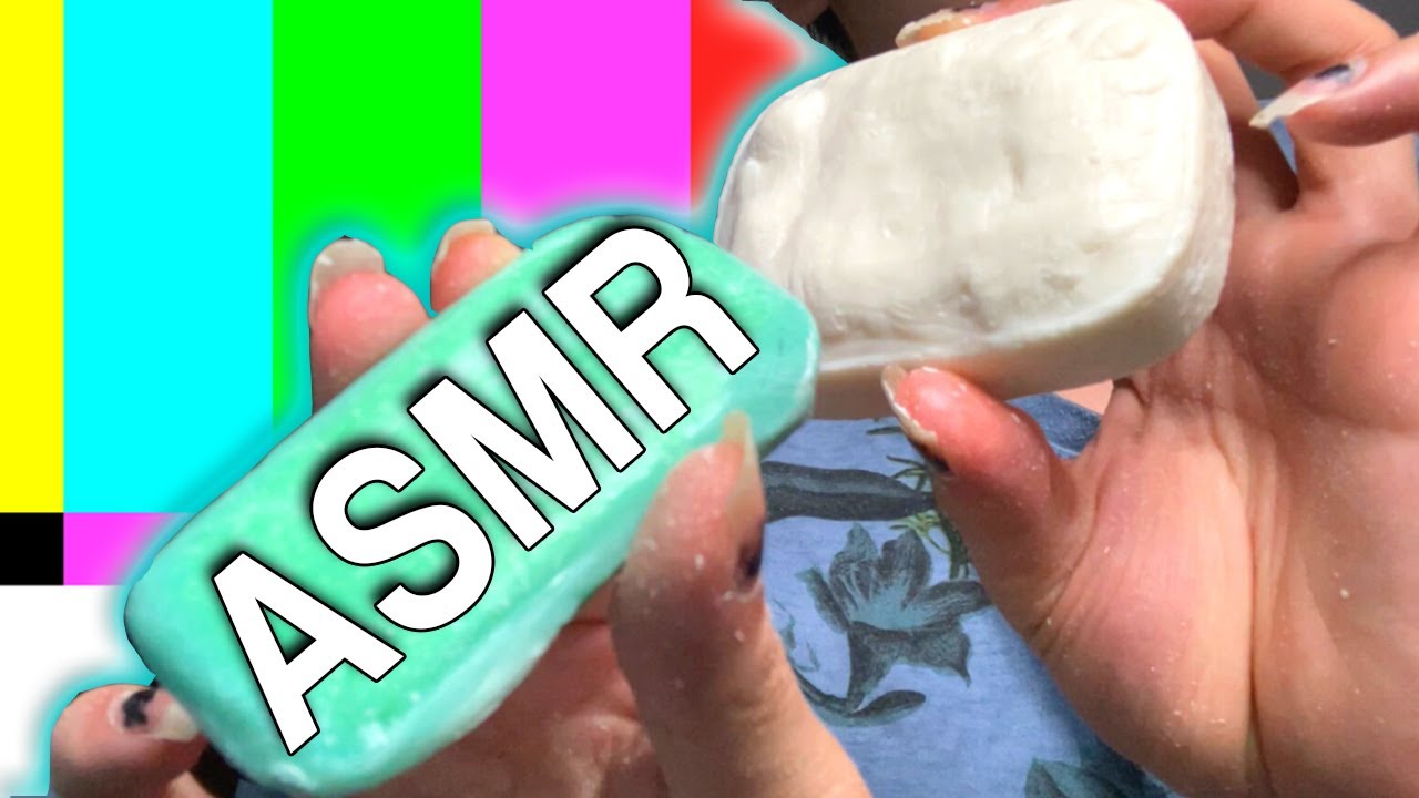 ASMR Lofi Scratching & Tapping Small Soap