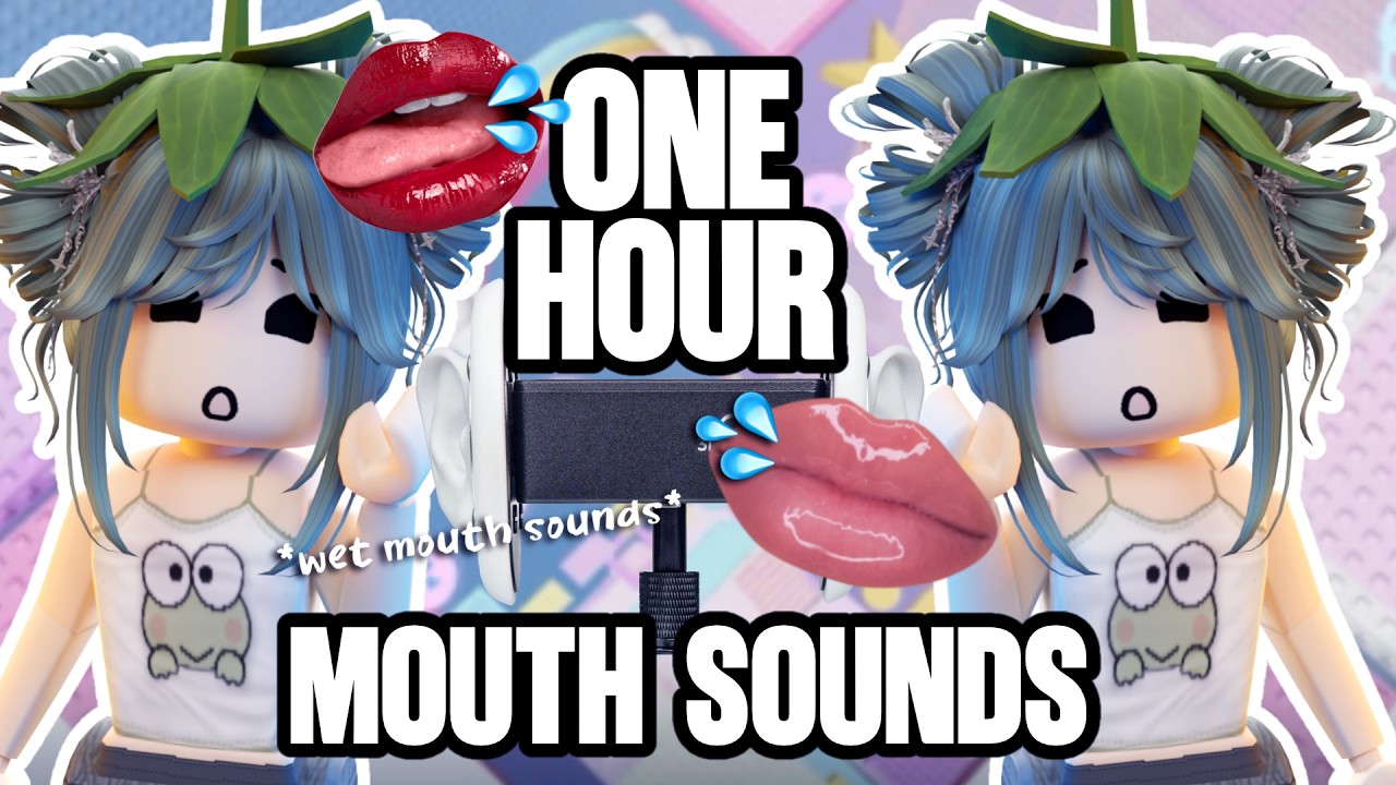 ONE HOUR of MOUTH SOUNDS ASMR?! | NO ADS ❌🧠😴