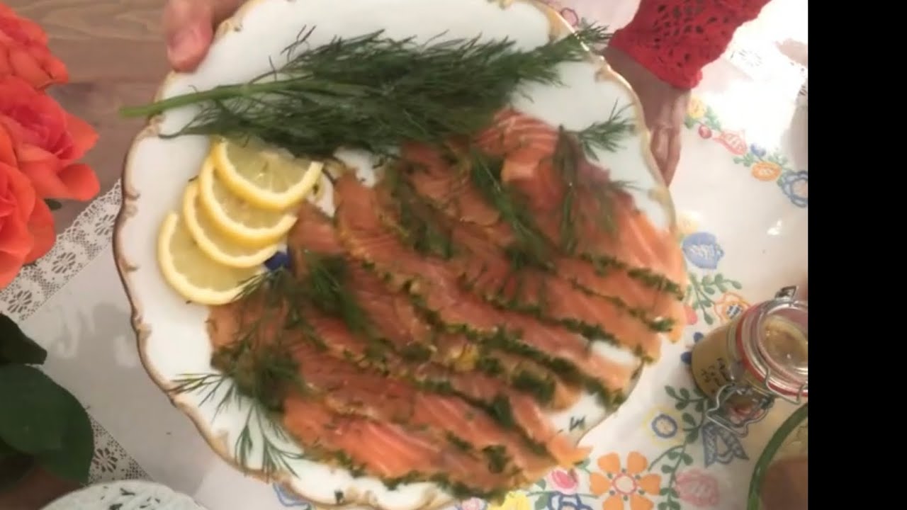 Somon gravlax dünya mutfaklarından