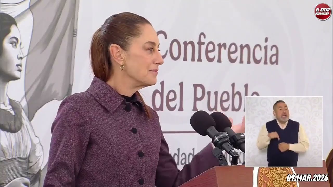 09.MAR.2026 | CLAUDIA SHEINBAUM, Presidenta de México | #MañaneradelPueblo #ConferenciaMatutina