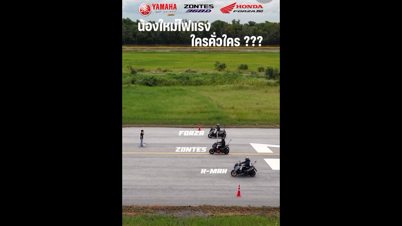 Xmax 300 vs Zontes 368D vs Forza 350 #crabsteermotorworksShahAlam #BENGKELNvxNmaxXmax