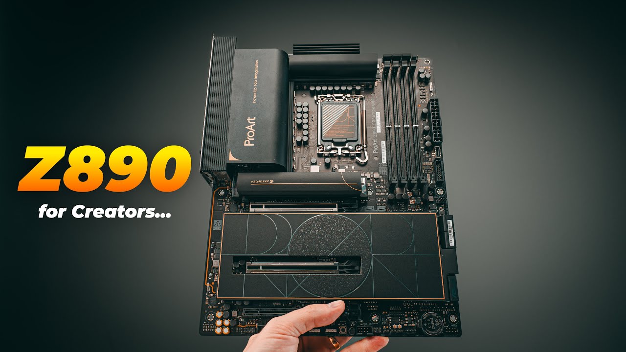 BEST Creator Motherboard for Intel Core Ultra 200s series! - Asus ProArt Z890 Creator WiFi review