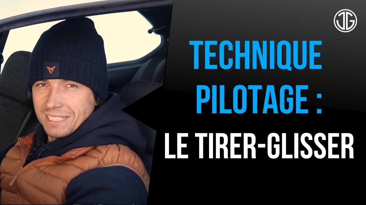 Technique pilotage : le tirer-glisser