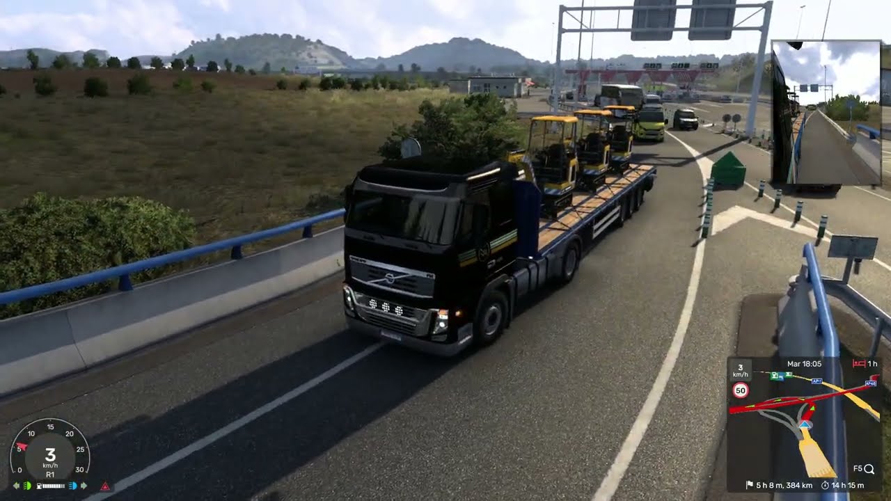 viaje Leon a Zaragoza !!!!! tormentoso !!!! con el VOLVO FH