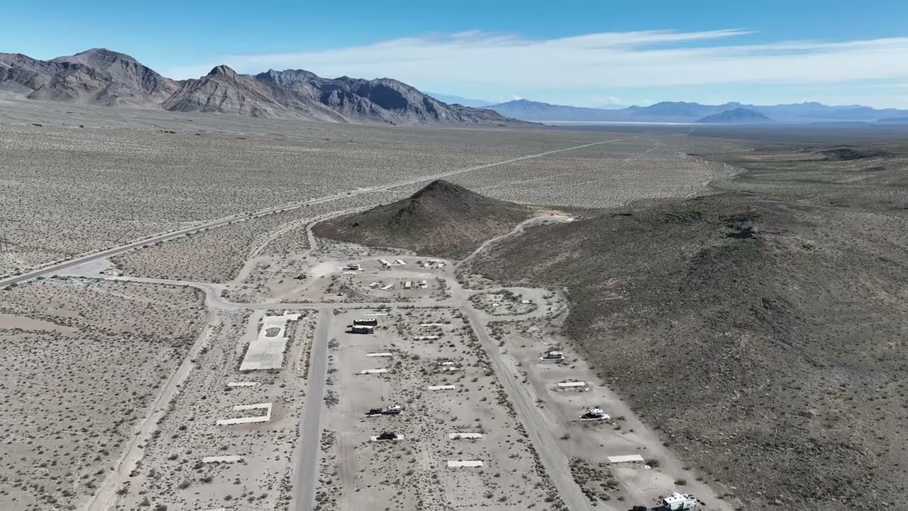 The Pads on the way to Death Valley  021226 Drone Shots