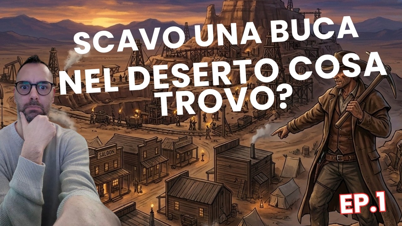 SONO IL PADRONE DELLA CITTÀ: Troverò l'Oro o il Petrolio? 💰🏜️