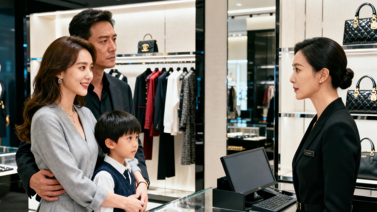 小三帶丈夫來妻子店示威，妻子冷靜應對反手推銷百萬大單，讓他倆顏面盡失！
