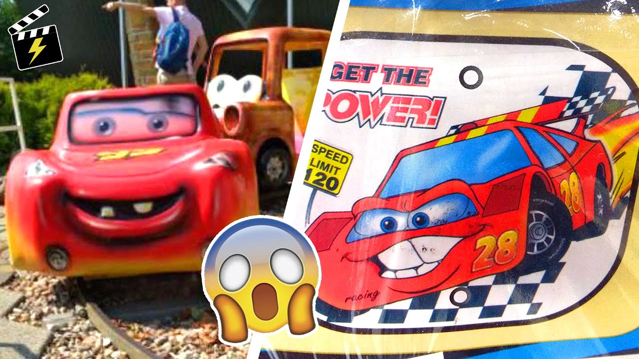 REAGINDO a BRINQUEDOS BIZARROS do filme CARROS